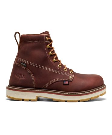 Men's Liberty 6' Waterproof 90° Heel Boot (Carbon Toe) Bombay Brown/Gum