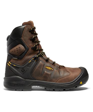 Men's Dover 8' Waterproof Boot (Carbon Toe) Dark Earth/Black