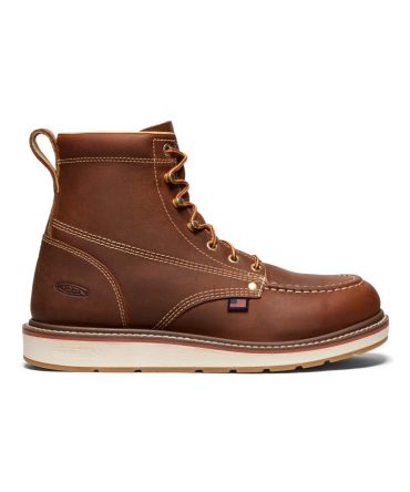 Men's Liberty 6' Boot (Soft Toe) Leather Brown/Birch