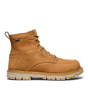 Men's San Jose 6' Waterproof 90° Heel Boot (Soft Toe) Bistre/Gum
